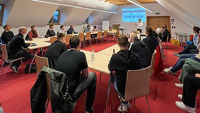 Teilnehmer im Saal